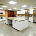 industrial sized kitchen