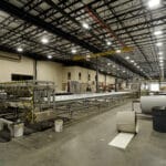 Interior shot of new Satellite Industries manufacturing plant