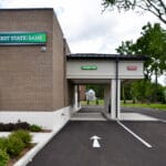 First State Bank drive through teller window