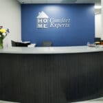 Home Comfort Experts remodeled front desk