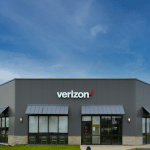 head on exterior view of verizon storefront in Goshen Indiana