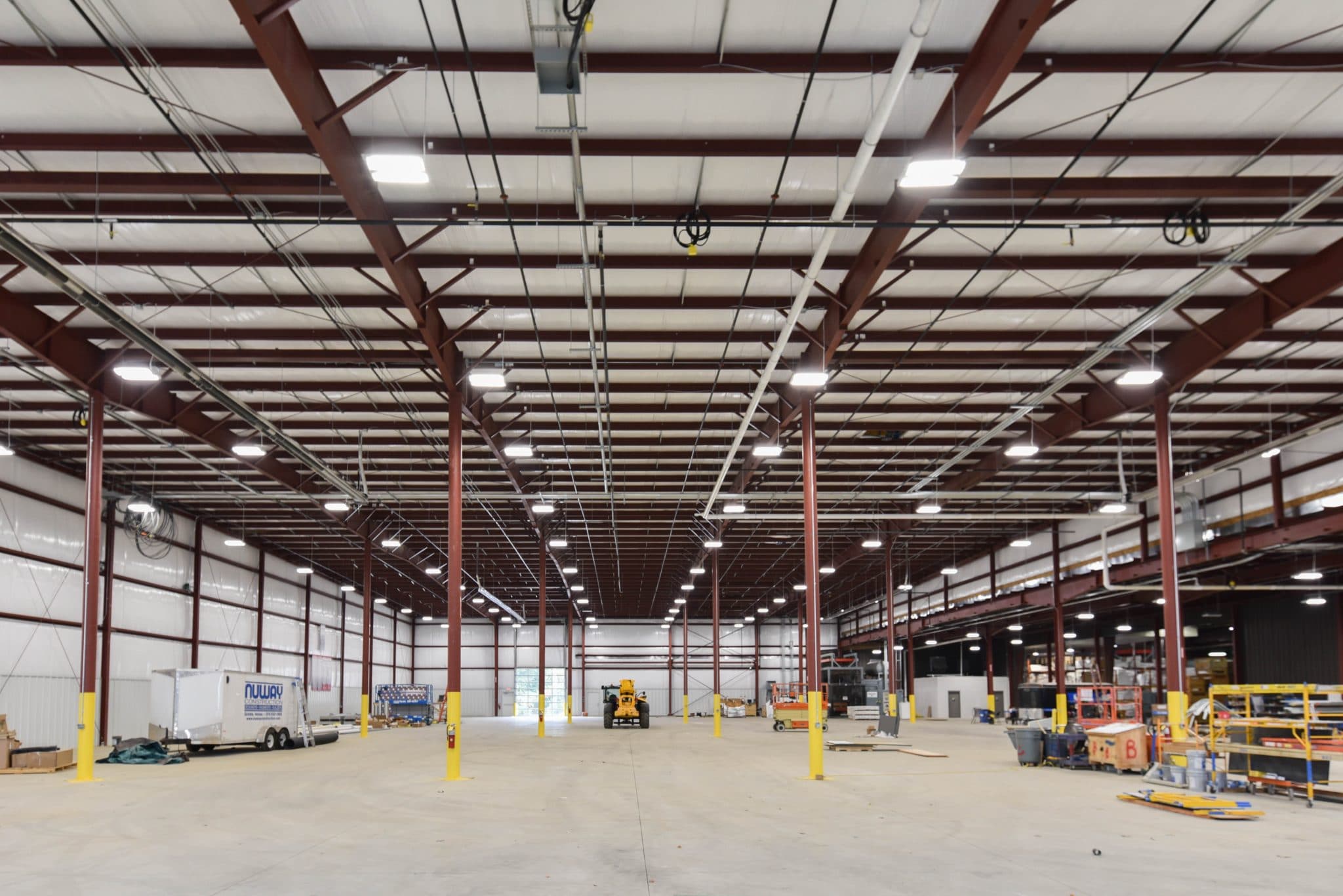 interior of warehouse for Duo Form in Edwardsburg Michigan