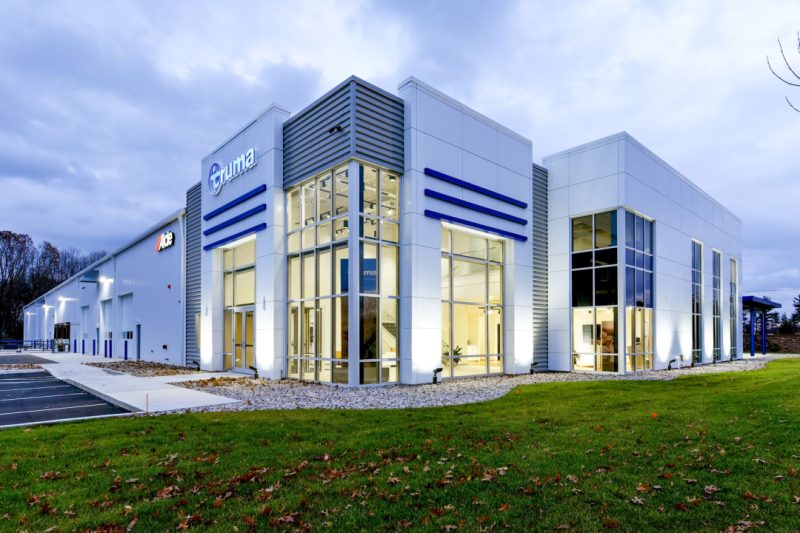 Exterior Truma building built by Nuway construction indiana metal building jjjjjjjjjjj